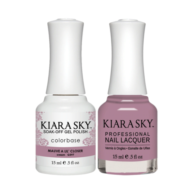 KIARA SKY Matchmaker 15ml - Mauve A Lil' Closer 597